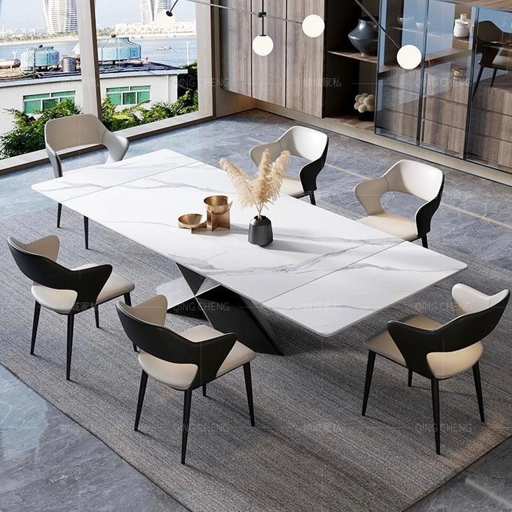 Matt Extendable Dining Table - Image 17