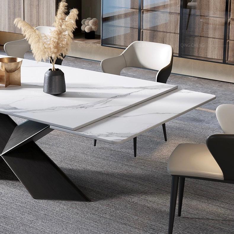 Matt Extendable Dining Table - Image 20