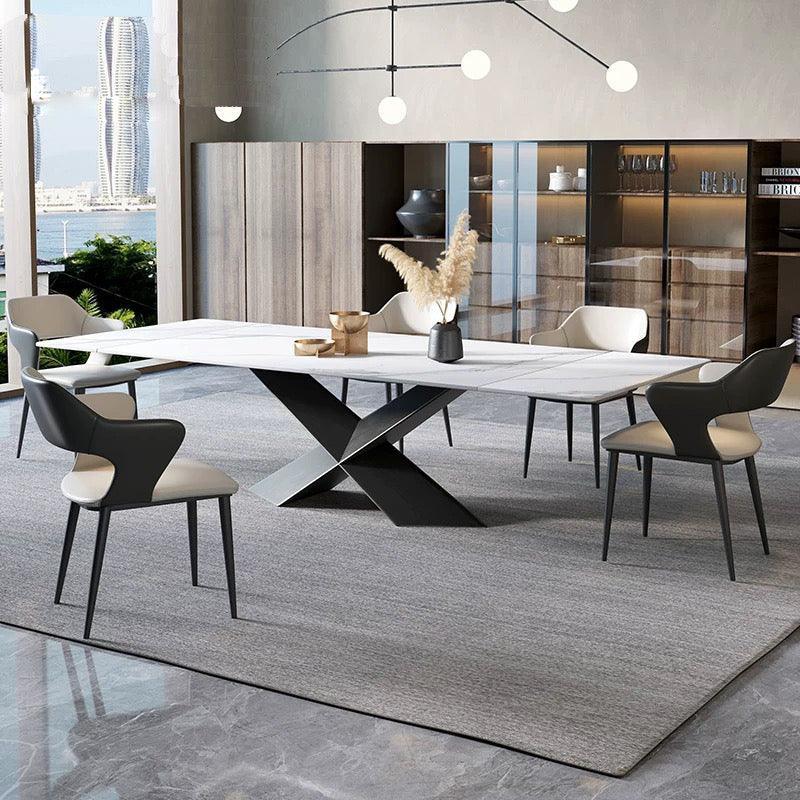 Matt Extendable Dining Table - Image 5