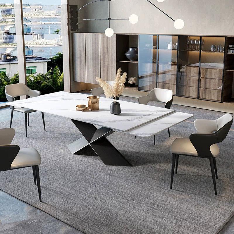 Matt Extendable Dining Table - Image 6