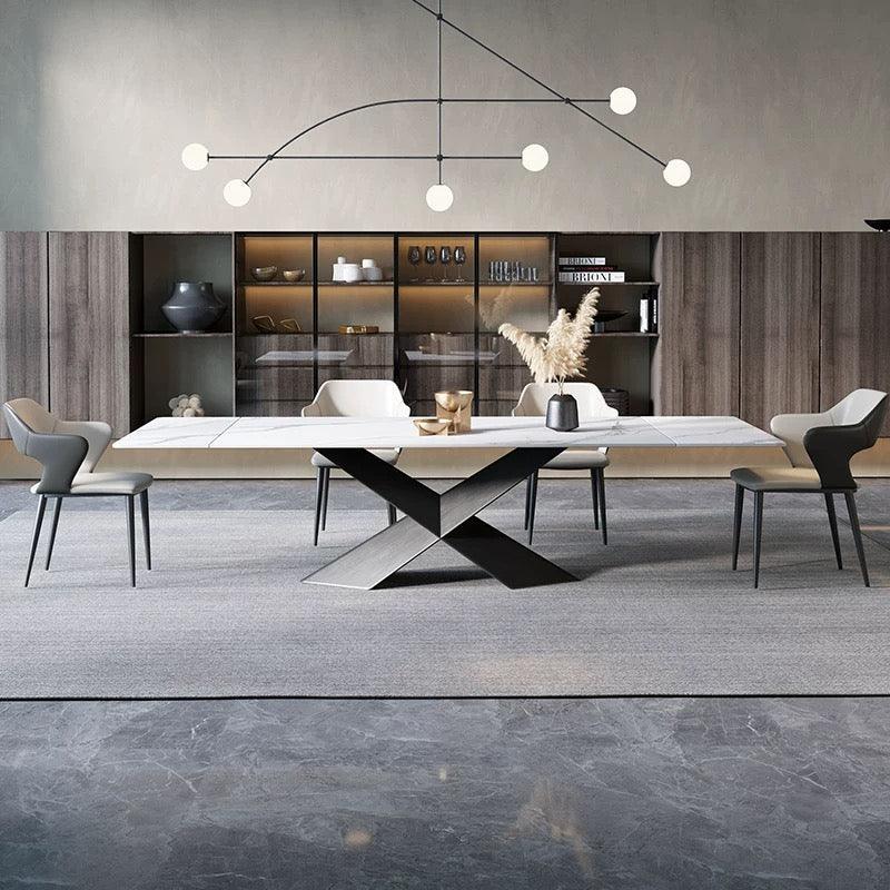Matt Extendable Dining Table - Image 8