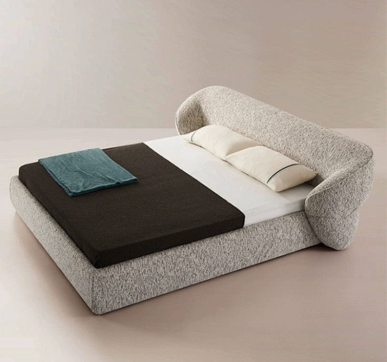Melia Performance Boucle Bed Frame - Image 12