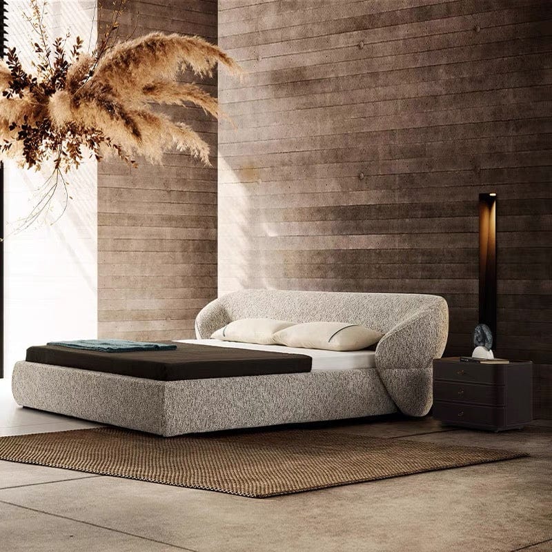 Melia Performance Boucle Bed Frame - Image 14
