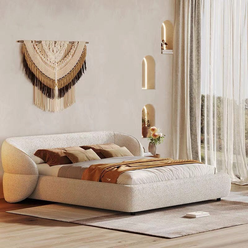 Melia Performance Boucle Bed Frame - Image 21