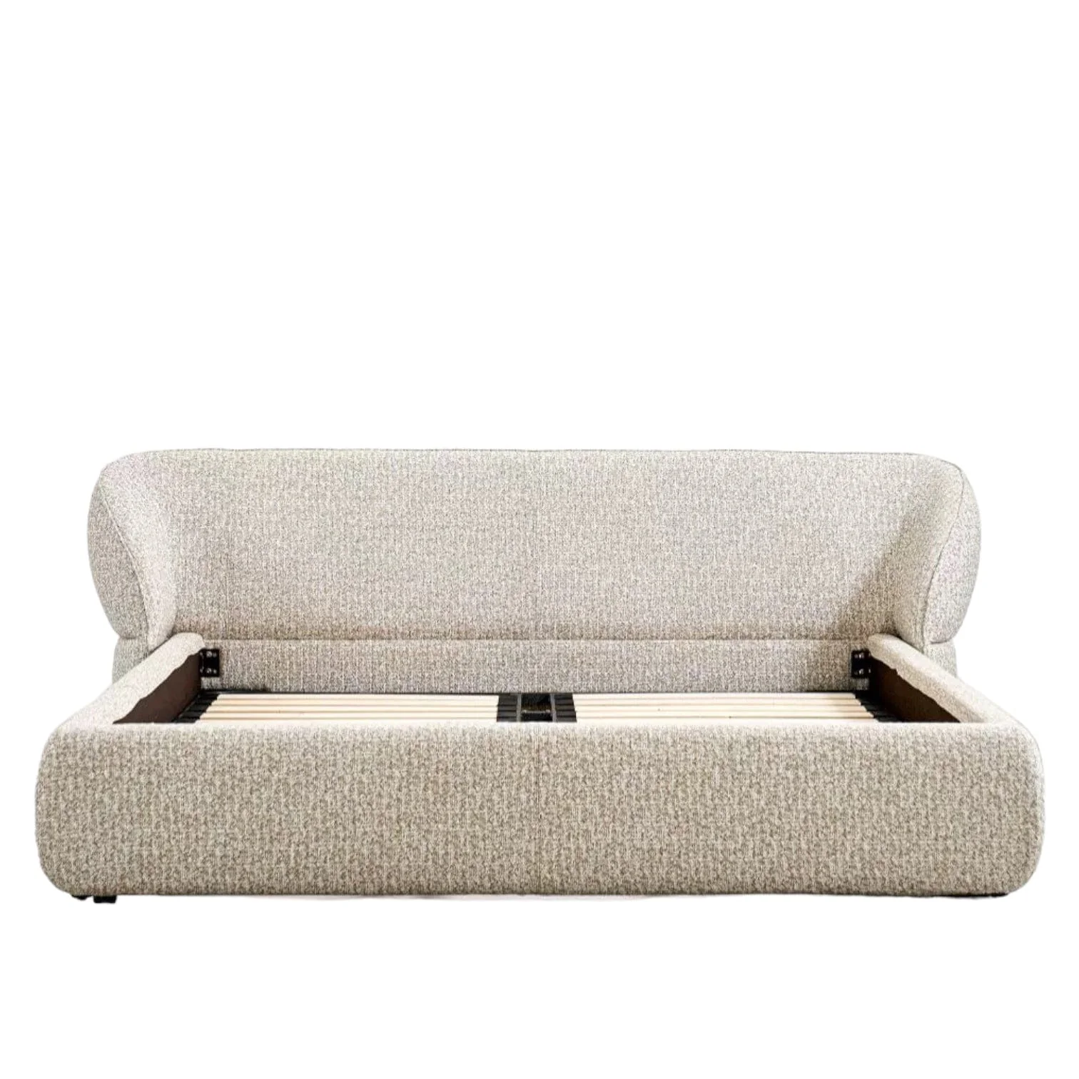 Melia Performance Boucle Bed Frame - Image 36