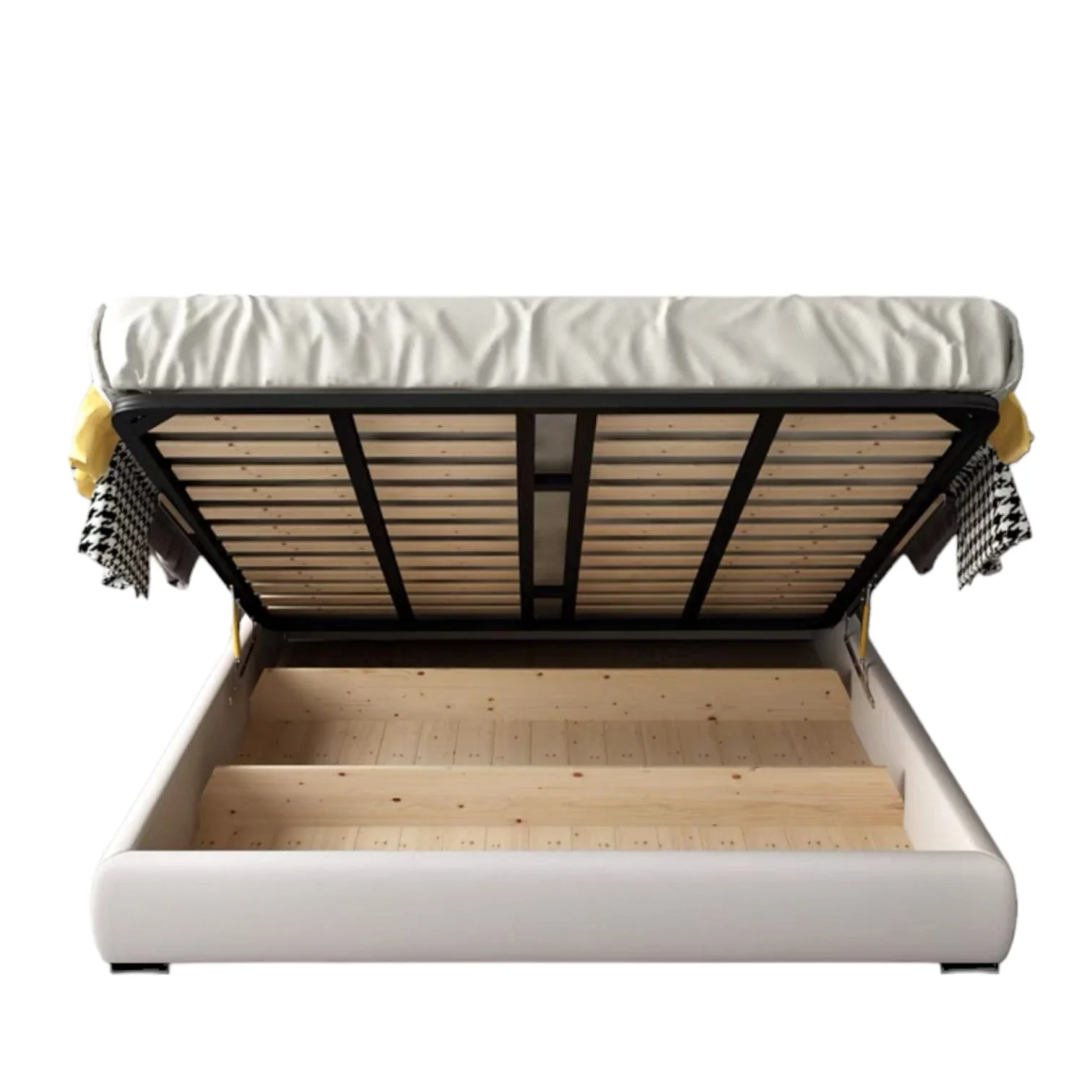 Melia Performance Boucle Bed Frame - Image 37
