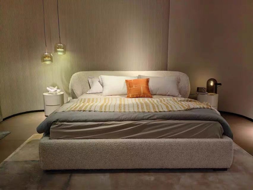 Melia Performance Boucle Bed Frame - Image 47