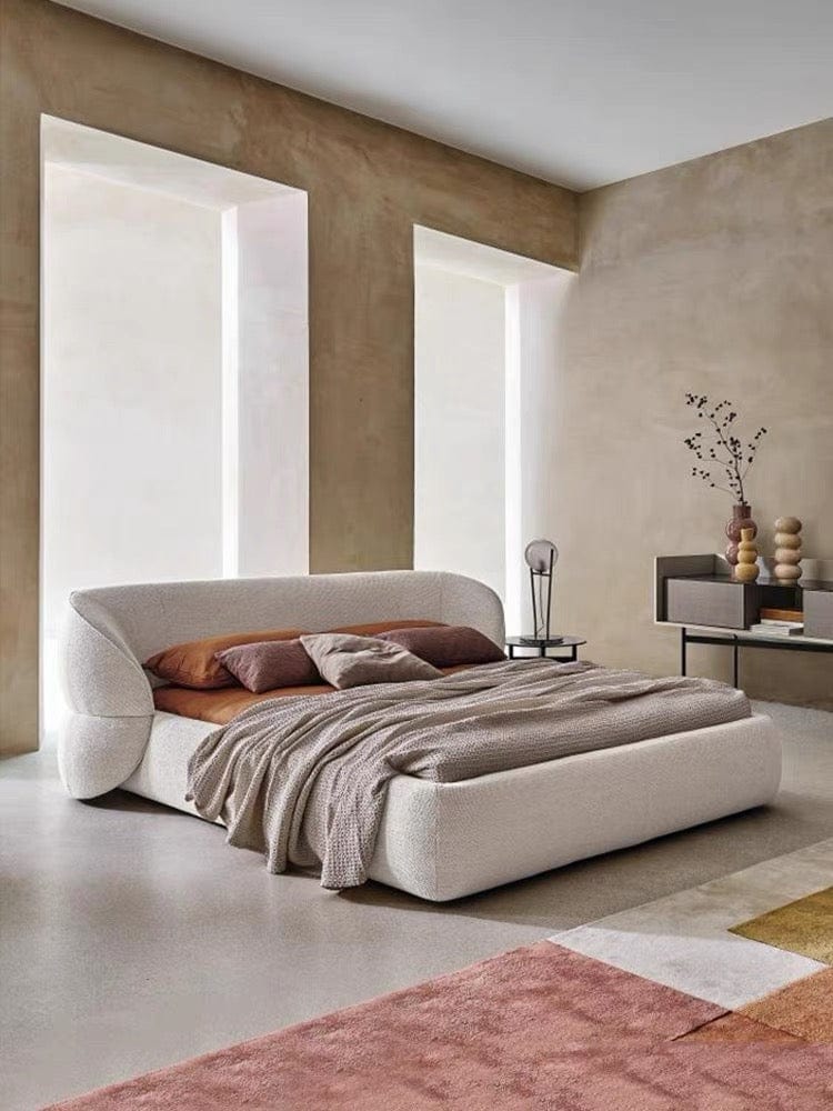 Melia Performance Boucle Bed Frame - Image 6