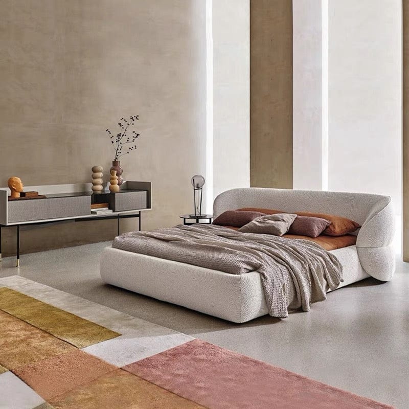 Melia Performance Boucle Bed Frame - Image 7