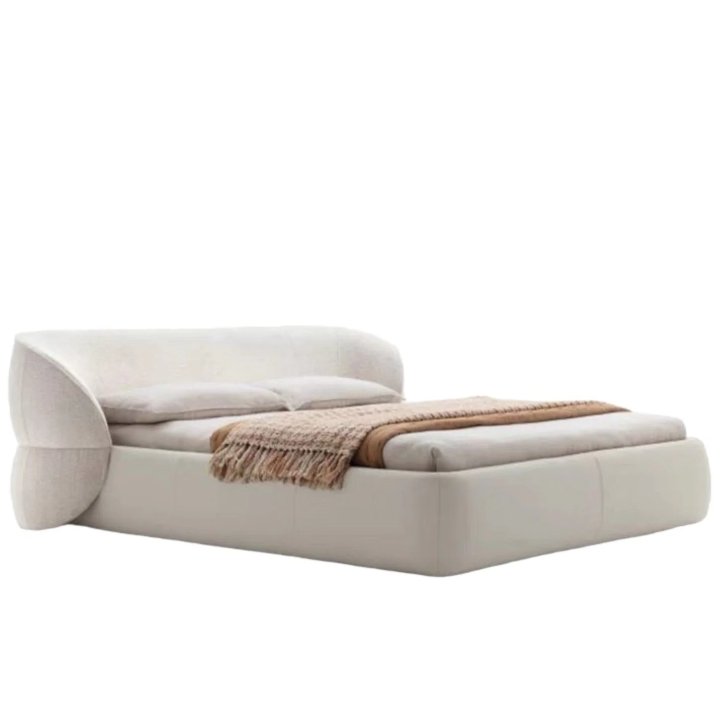 Melia Performance Boucle Bed Frame - Image 8