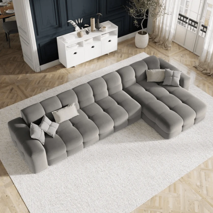 Monet Scratch Resistant Sectional Sofa - Image 10