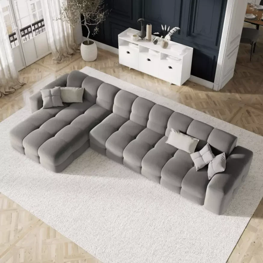Monet Scratch Resistant Sectional Sofa - Image 9