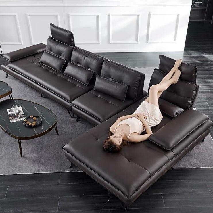 Moretti L-shape Slider Sofa - Image 18