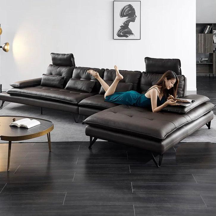 Moretti L-shape Slider Sofa - Image 4