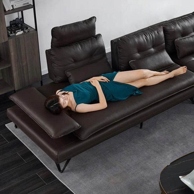 Moretti L-shape Slider Sofa - Image 6