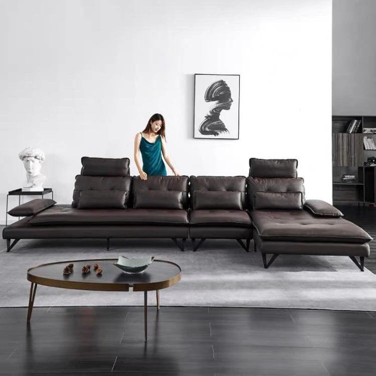 Moretti L-shape Slider Sofa - Image 7