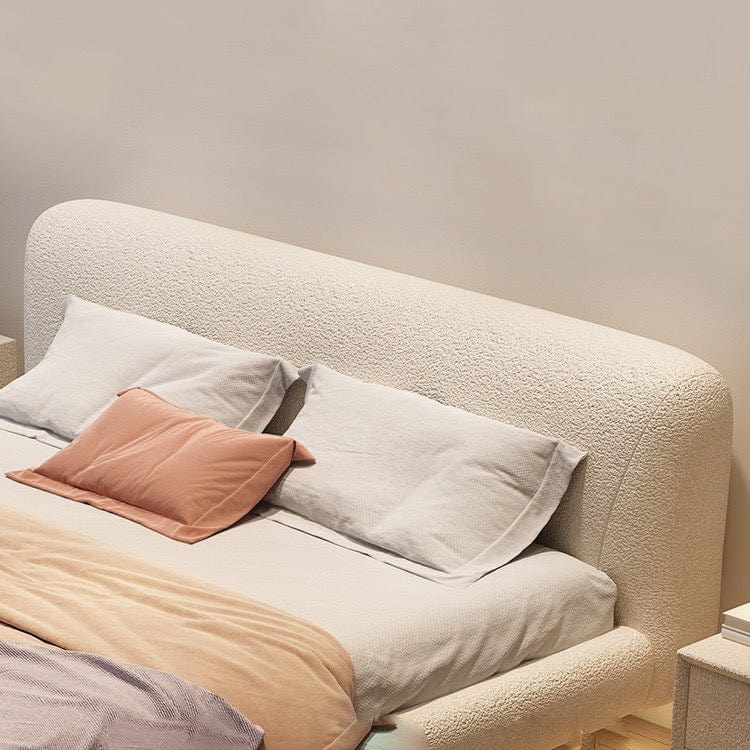 Remi Boucle Floating Bed Frame - Image 6