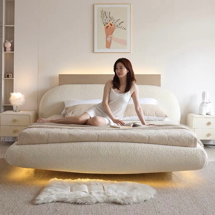 Ria Boucle Floating Bed Frame - Image 11