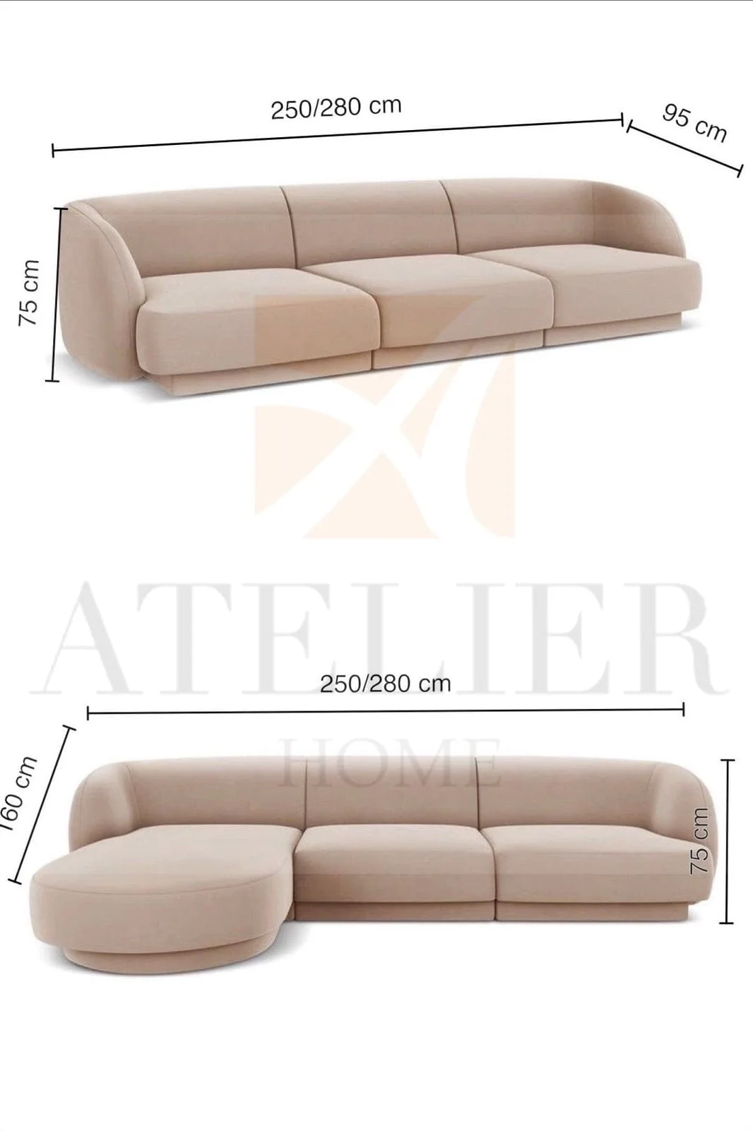 Roselle Scratch Resistant Sectional Sofa - Image 40