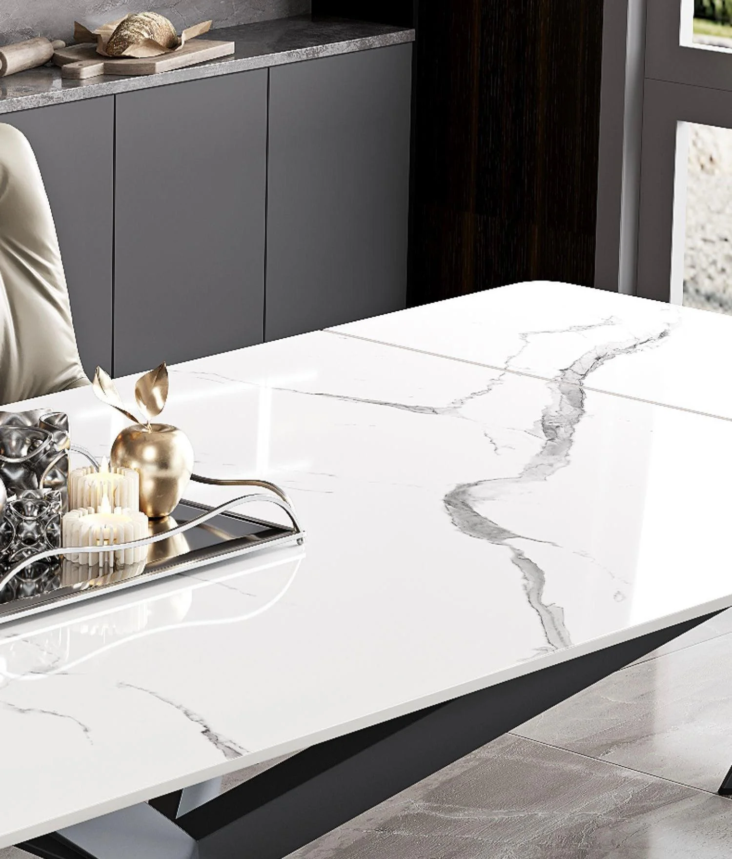 Ruth Extendable Dining Table - Image 6