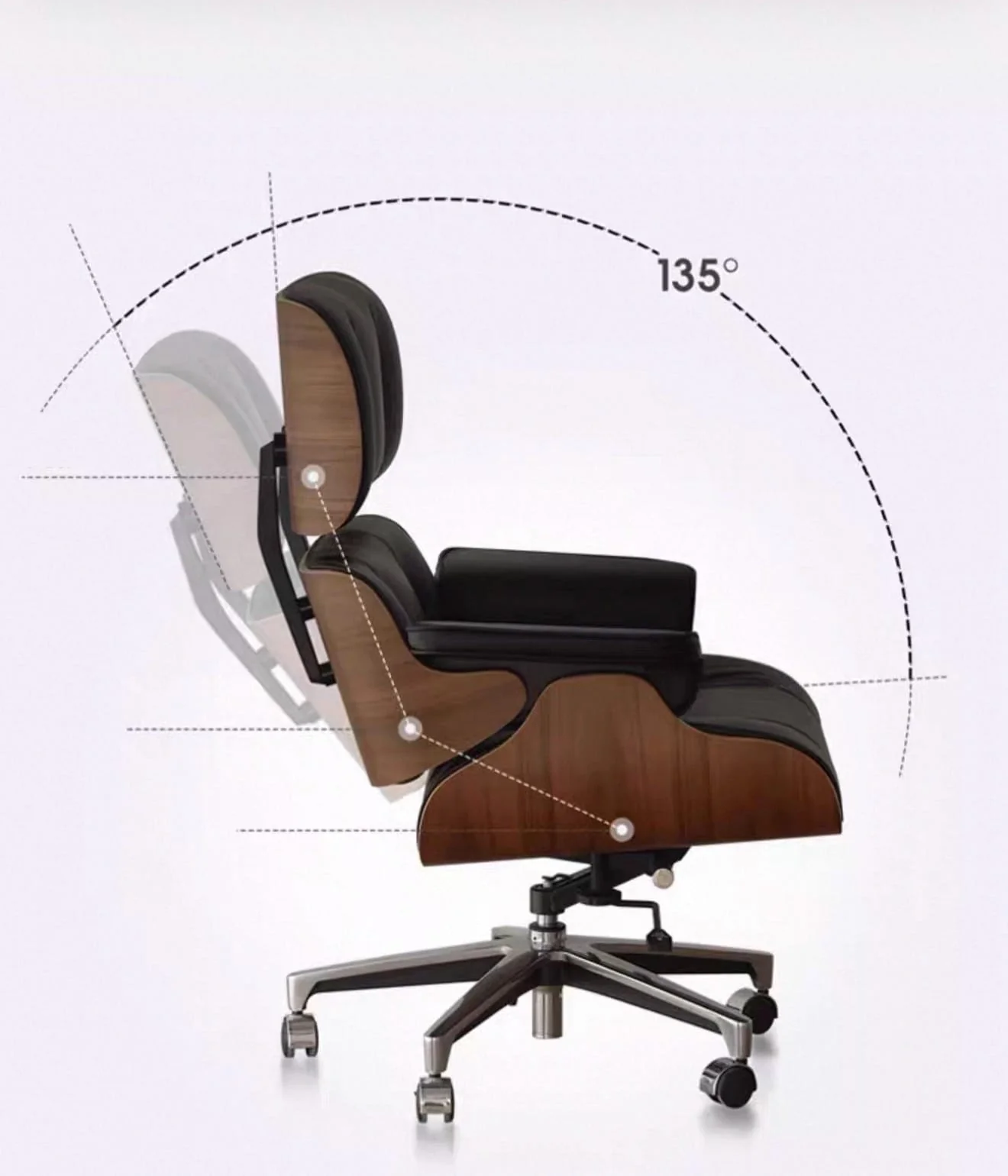 Stanley Genuine Leather Lounge Chair - Image 16