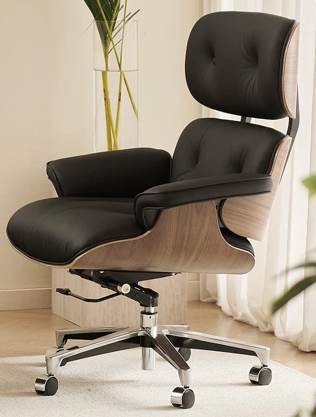 Stanley Genuine Leather Lounge Chair - Image 17