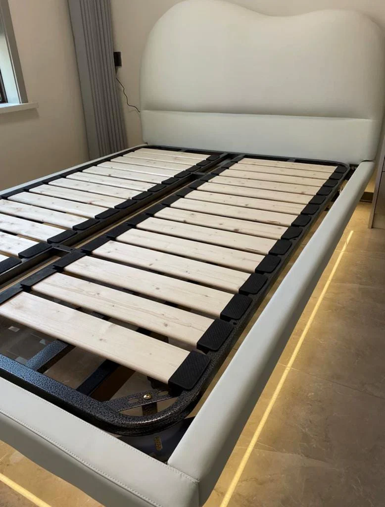Steph Floating Boucle Bed Frame - Image 20