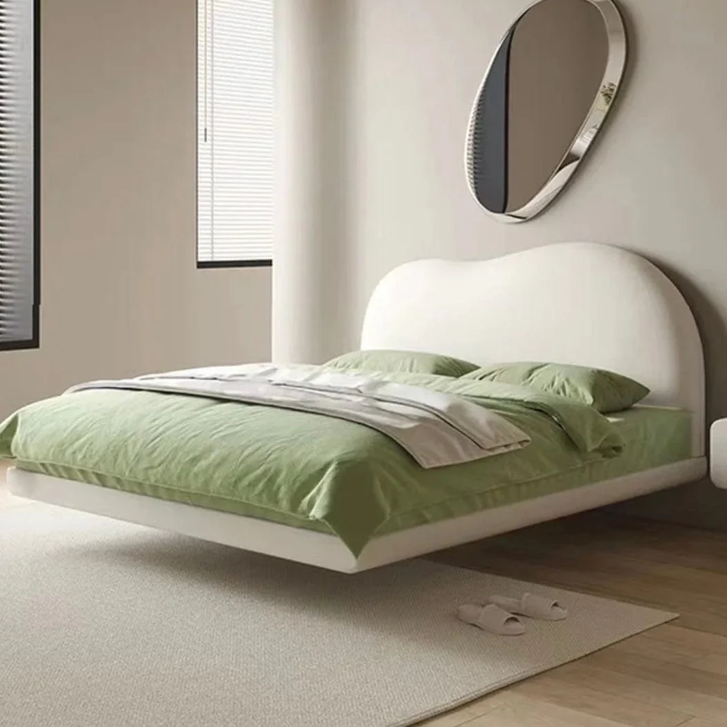 Steph Floating Boucle Bed Frame - Image 7