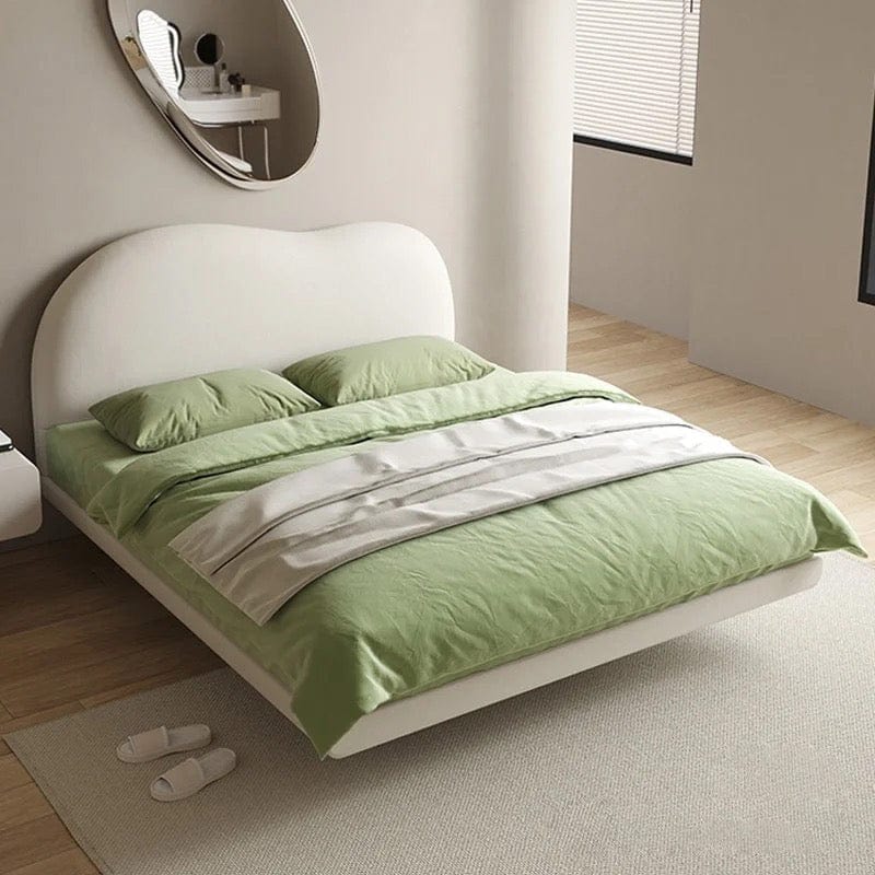 Steph Floating Boucle Bed Frame - Image 8