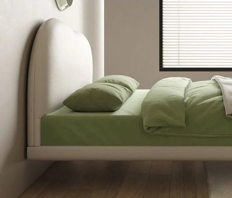 Steph Floating Boucle Bed Frame - Image 9