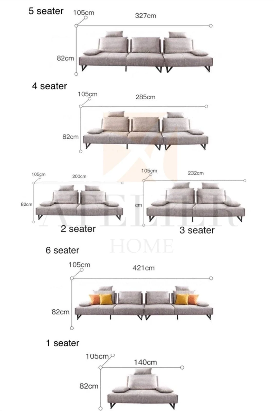 Tallini Slider Sofa - Image 15