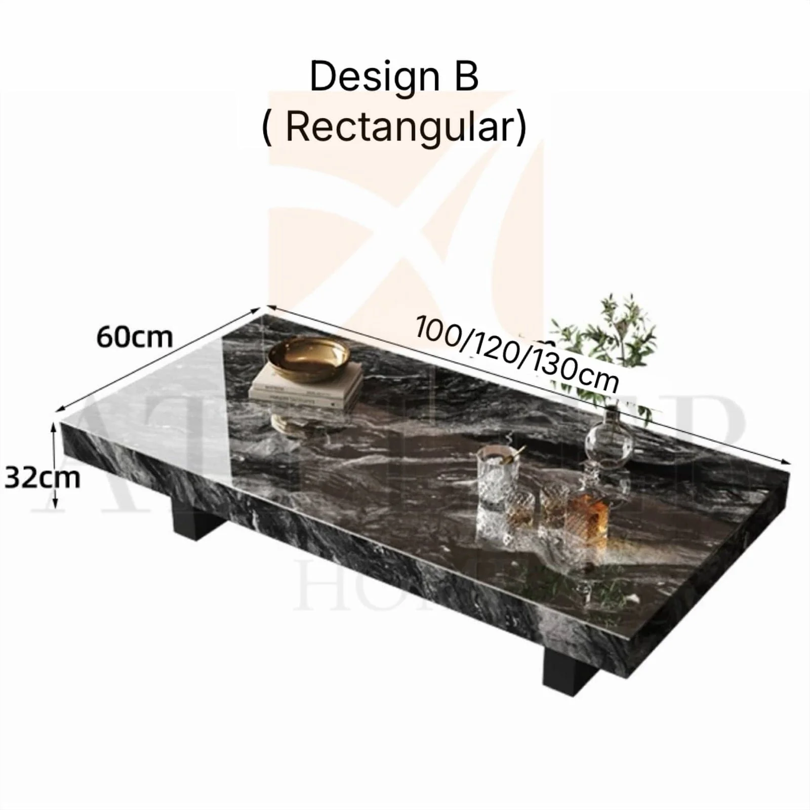 Wilmeria Sintered Stone Coffee Table - Image 17