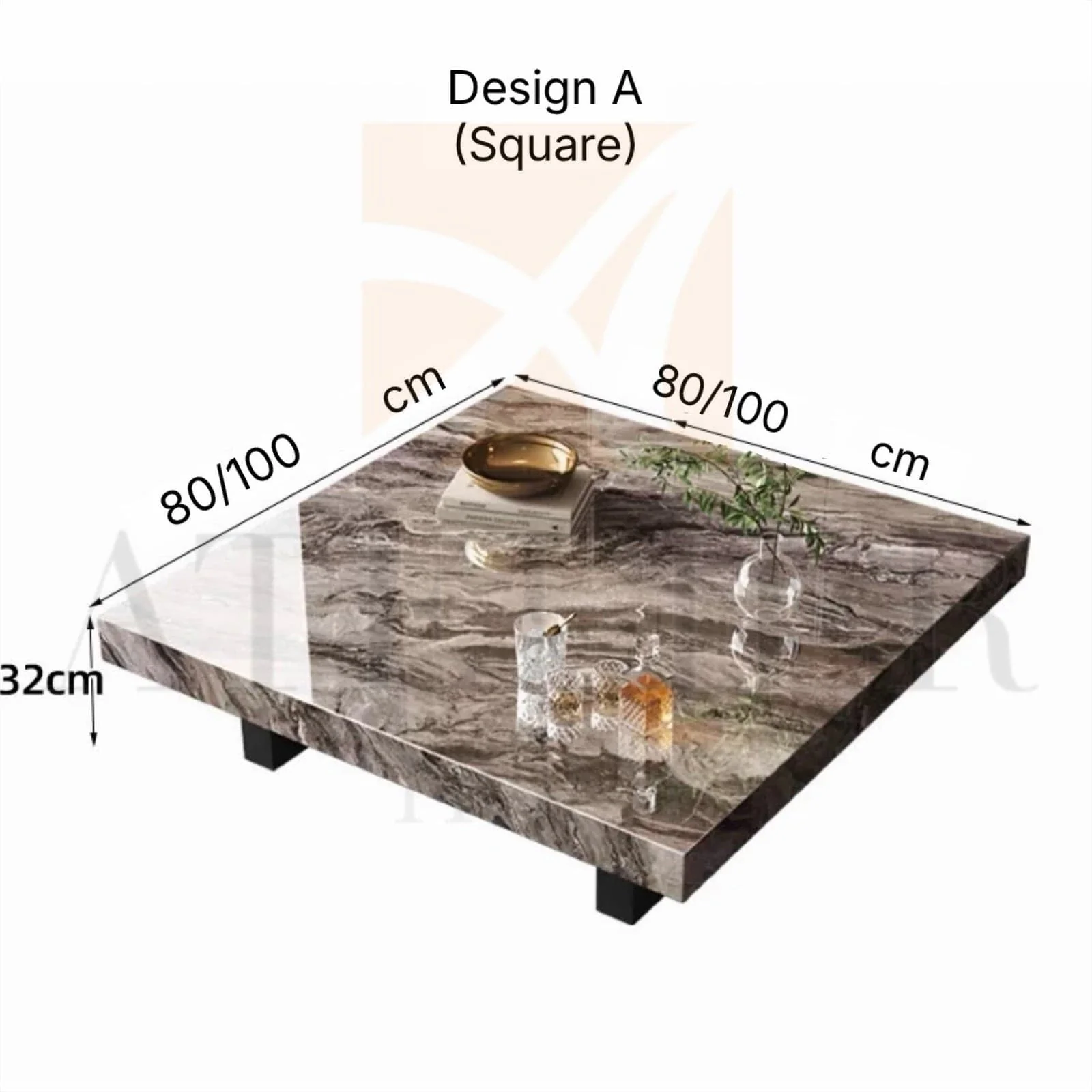 Wilmeria Sintered Stone Coffee Table - Image 19